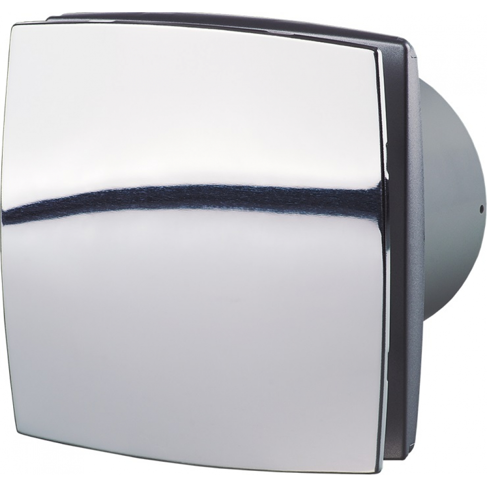 Витяжний вентилятор настінний Vents 100 ЛДА Хром