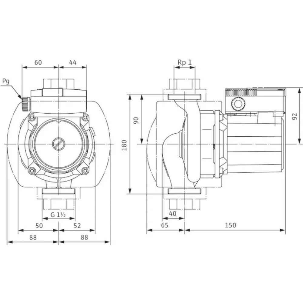 Циркуляционный насос Wilo TOP-S 25/5 EM (2044009)