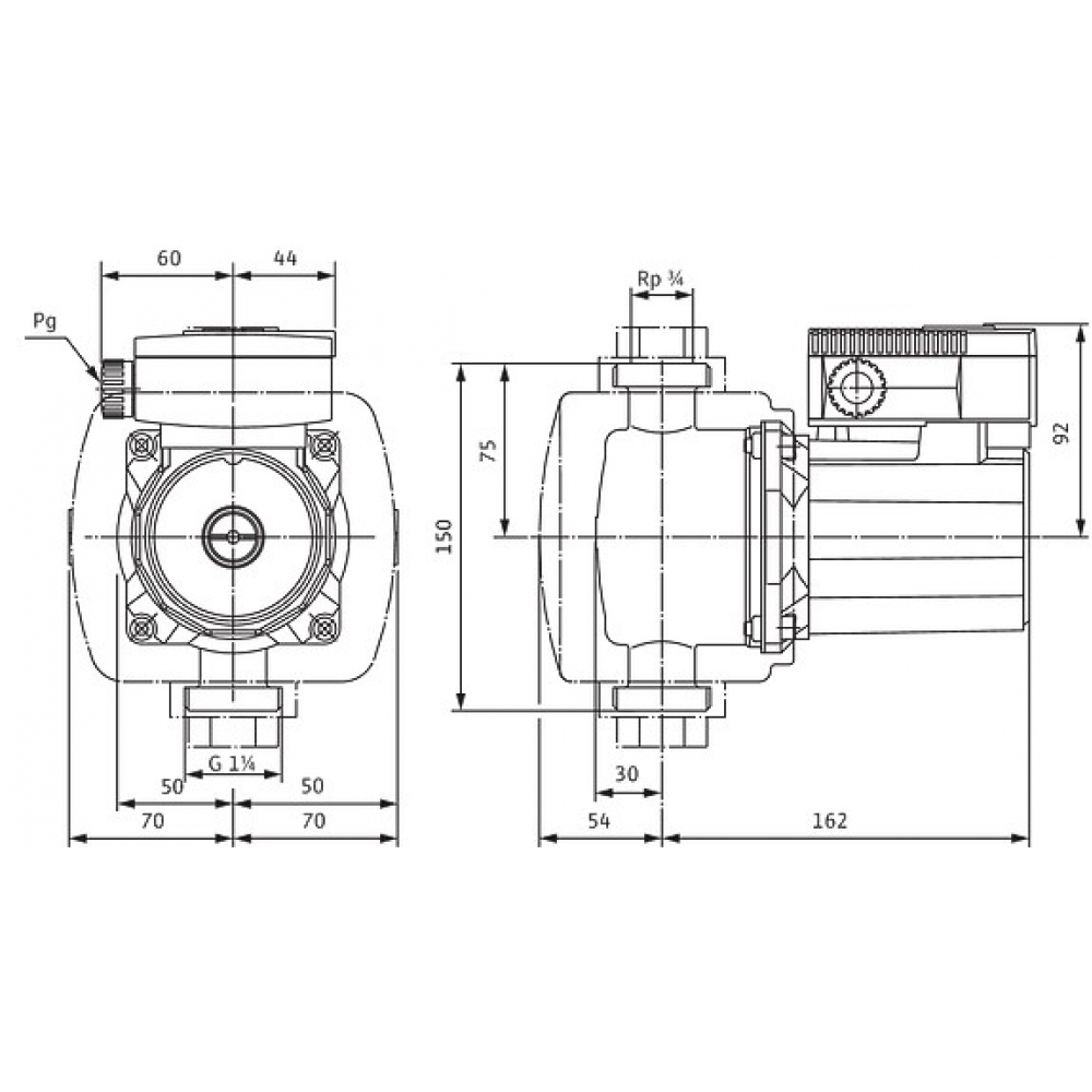 Циркуляционный насос Wilo TOP-Z 20/4 DM (2045520)