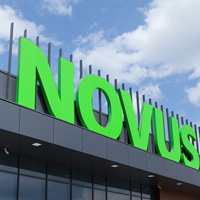 Змонтовано систему кондиціювання та вентиляції в магазині NOVUS (Київська обл., м. Ірпінь)