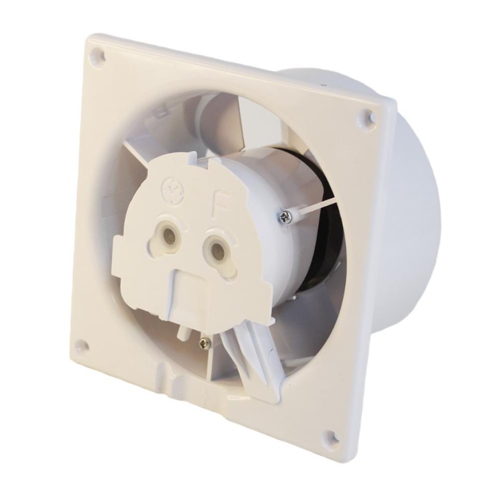 Вытяжной вентилятор настенный AirRoxy 100S dRim + Панель AirRoxy Black Plexy 01-162