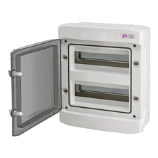 Щит пластиковий ETI ECH-24PT ЩРН-П-24 мод IP65 прозорі дверцята (1101063)