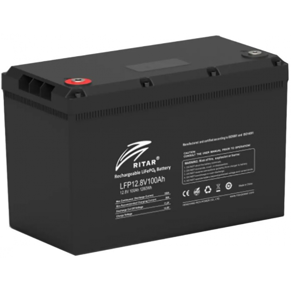 Акумулятор Ritar LiFePO4 12,8V 100Ah ( G3)