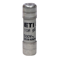 Запобіжник  ETI CH10x38 gG 10A/500V (2651017)