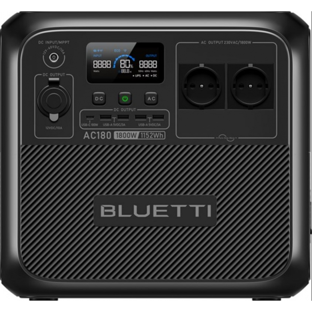 Портативна зарядна станція Bluetti AC180 1800W 1152Wh