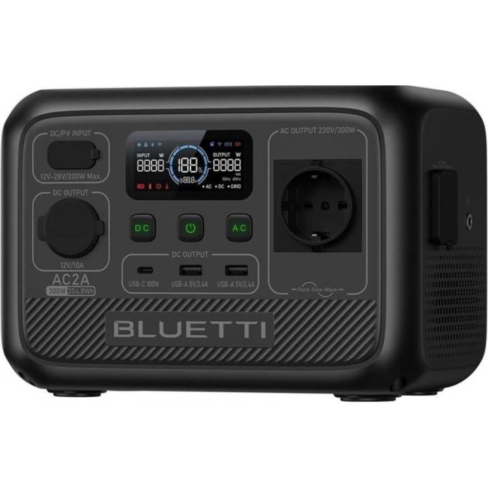 Портативна зарядна станція Bluetti AC2A 300W 204Wh