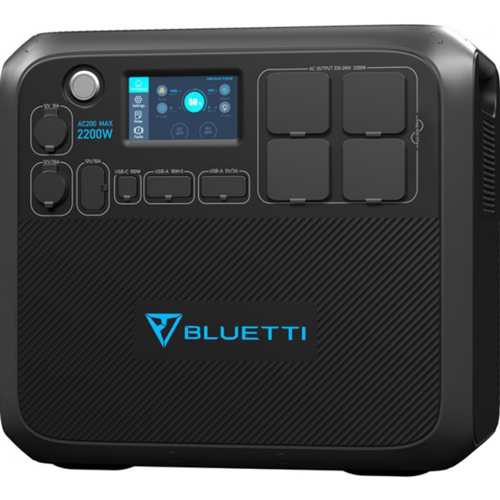 Портативная зарядная станция Bluetti AC200MAX 2048Wh