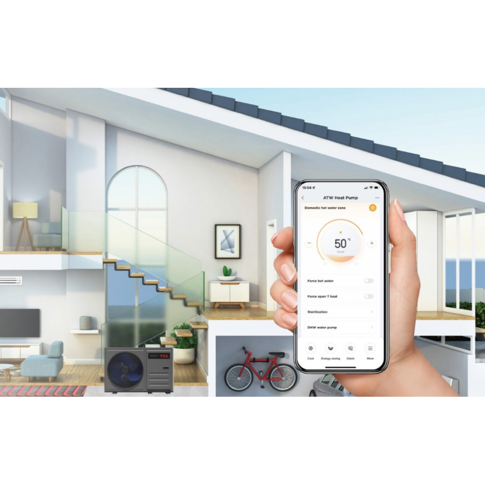Моноблок теплового насоса TCL HB083SD0 Tri-thermal ATW Heat Pump Monobloc R32 WI-FI
