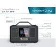 Портативна зарядна станція Könner&amp;Söhnen KS 1200PS 1200W 1030Wh