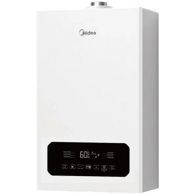 Котел газовий турбований Midea L1GB24-C20WS+коаксіальний димохід