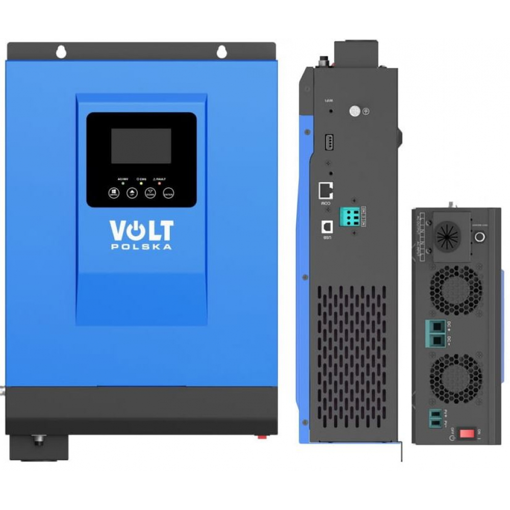 Комплект резервного питания Volt Polska Sinus Pro Ultra-М 6500 + АКБ LiFePO4 12,8V 100Ah