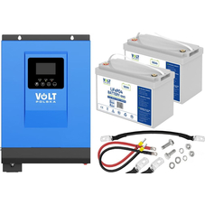 Volt Polska Sinus Pro Ultra-М 6500 + АКБ LiFePO4 12,8V 100Ah 