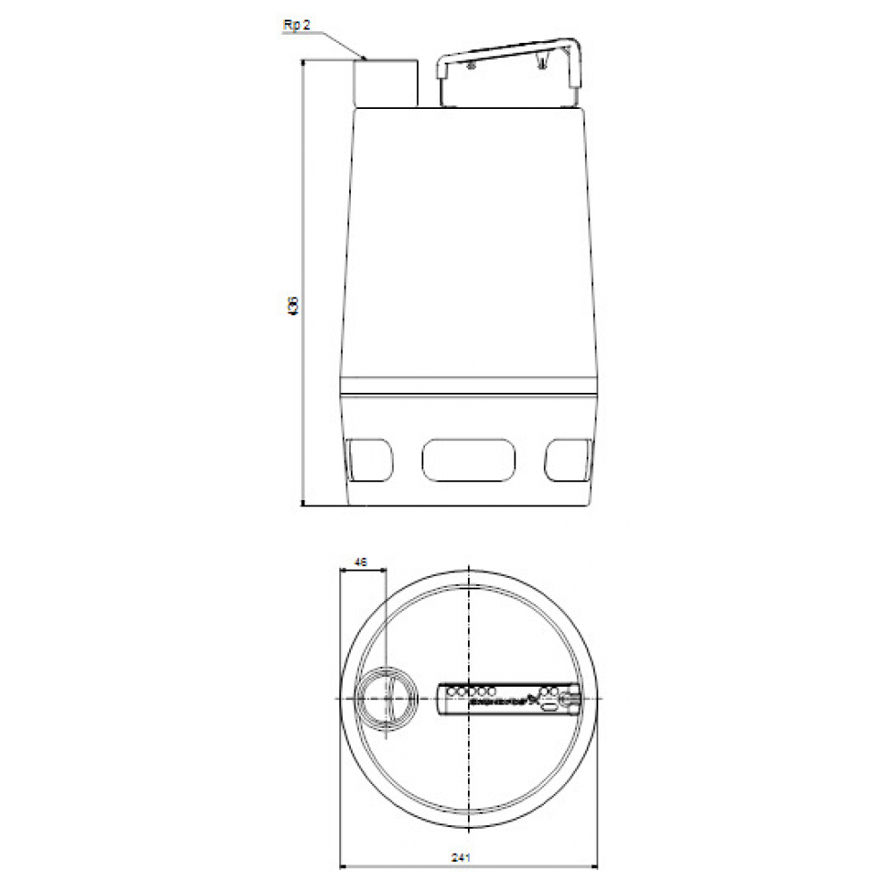 Дренажно-фекальный насос Grundfos UNILIFT AP50.50.08.1V (96010595)