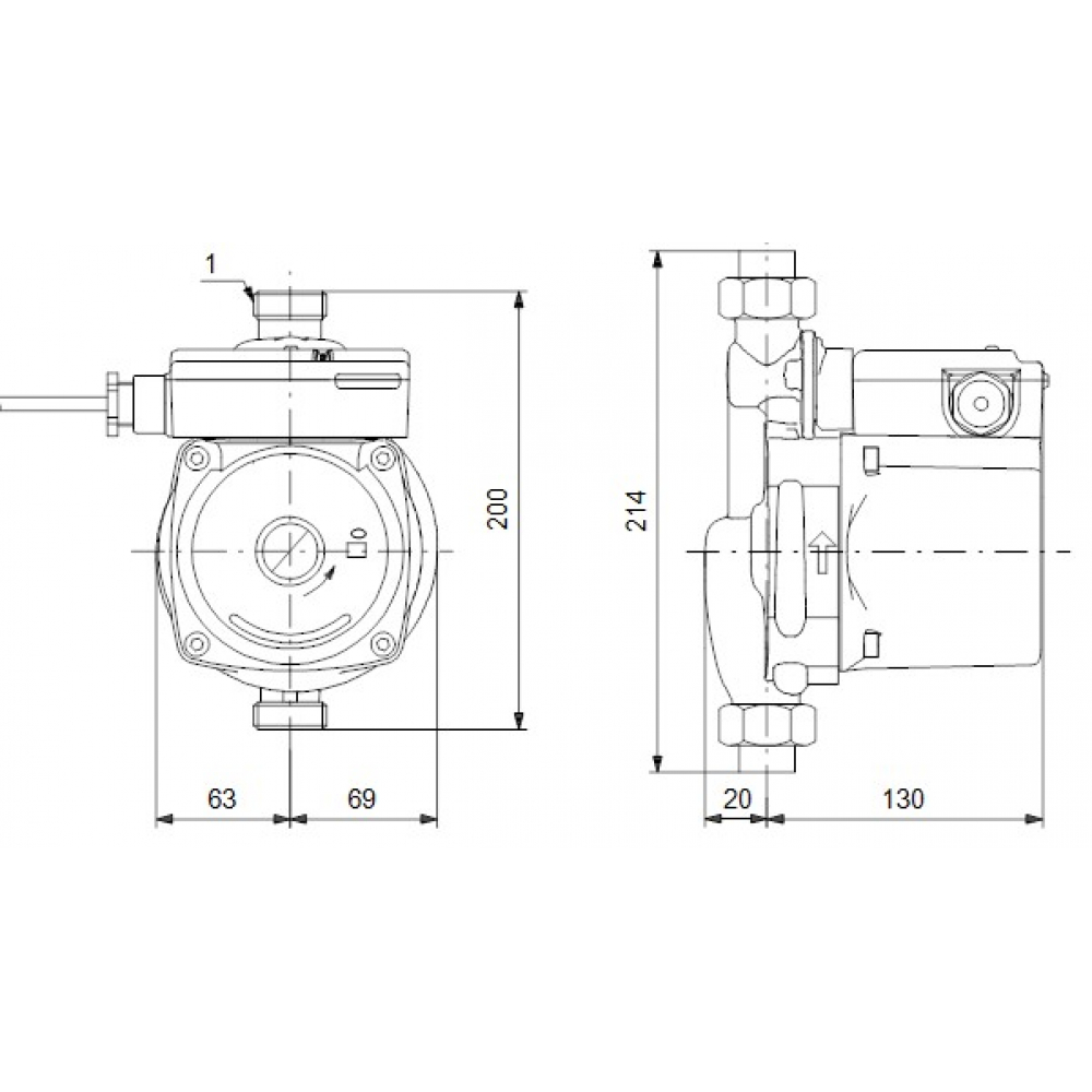 Циркуляционный насос Grundfos UPA 15-120 (99553575)