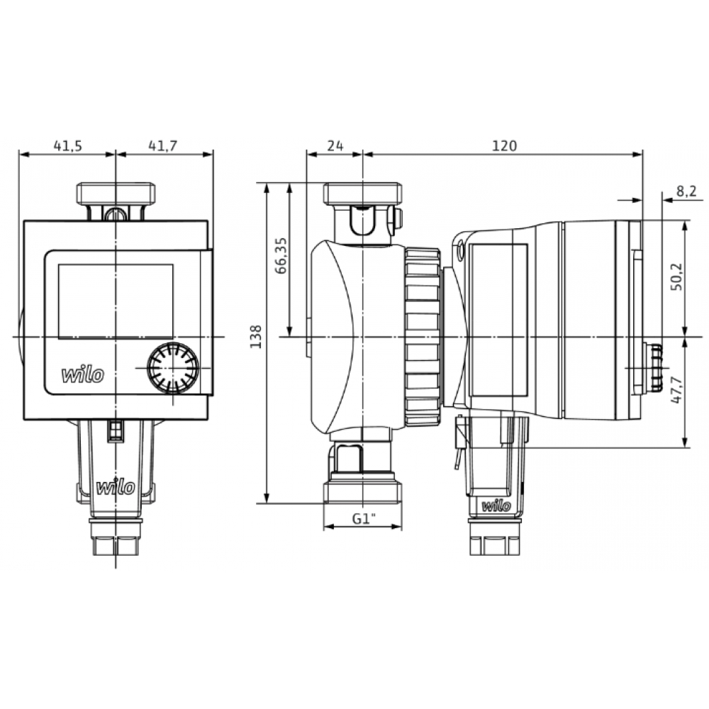 Циркуляційний насос Wilo Star-Z NOVA T (4222650)