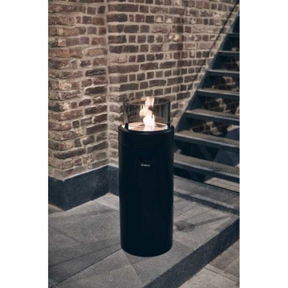 Уличный камин Enders Nova LED L Black (2,5 кВт)