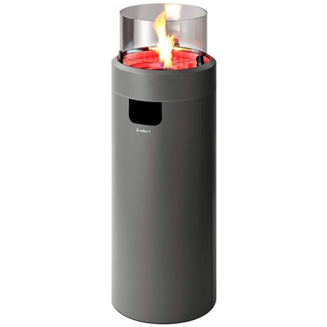 Уличный камин Enders Nova LED L Grey (2,5 кВт)
