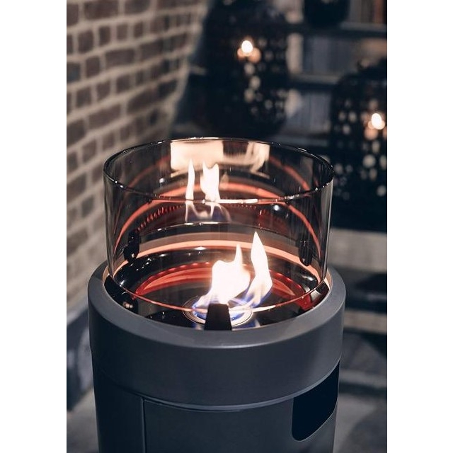 Уличный камин Enders Nova LED L Grey (2,5 кВт)