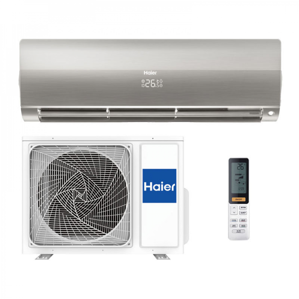 Кондиционер настенный Haier AS25S2SF1FA-S1/1U25MEHFRA-1 Flexis Gray Inverter