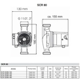 Циркуляційний насос Speroni SCR 25/80-180(102390300)