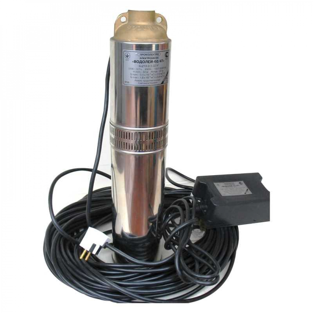 Скваженный насос Водолей БЦПЭ 0,32-120У*