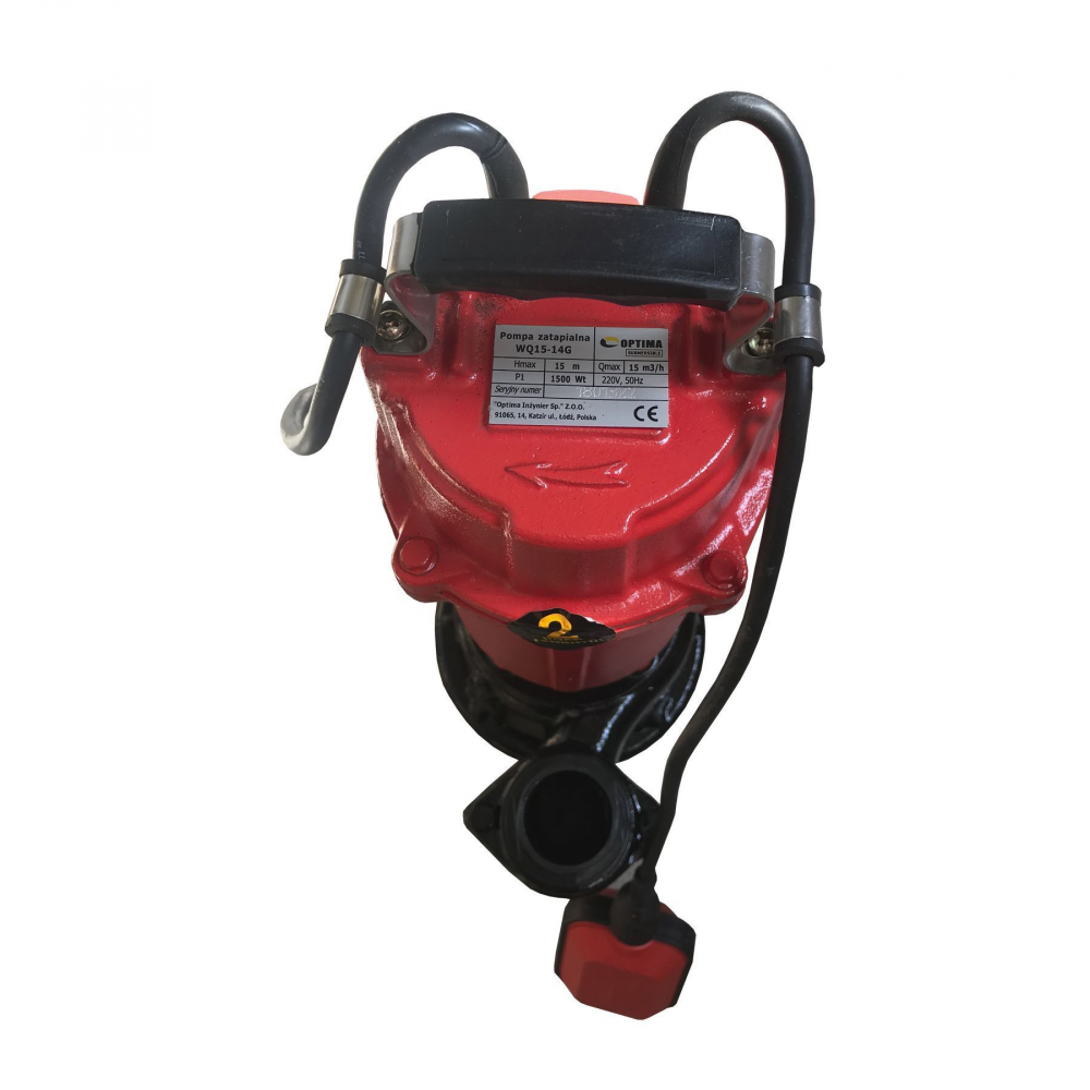 Дренажно-фекальный насос Optima WQ15-14G 1,5 кВт