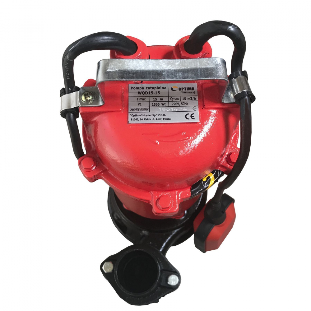 Дренажно-фекальный насос Optima WQD15-15 1,5 кВт