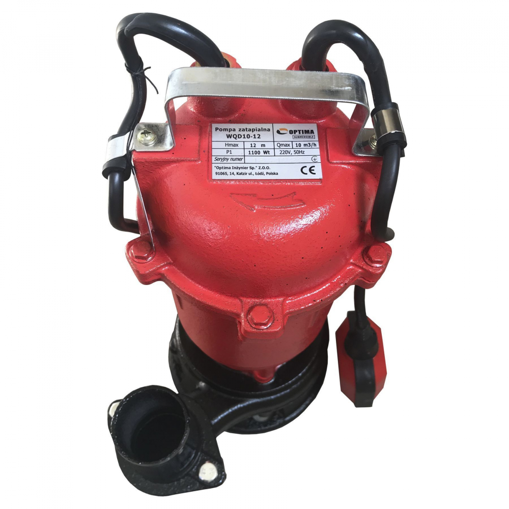 Дренажно-фекальный насос Optima WQD10-12 1,1 кВт