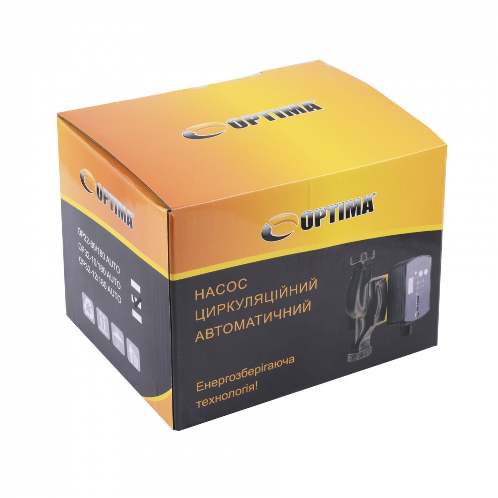 Циркуляционный насос Optima OP32-10AUTO 180 мм. (+гайки)