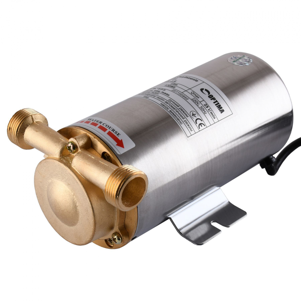 Насос повышения давления Optima PT15-15 (нерж.корпус)