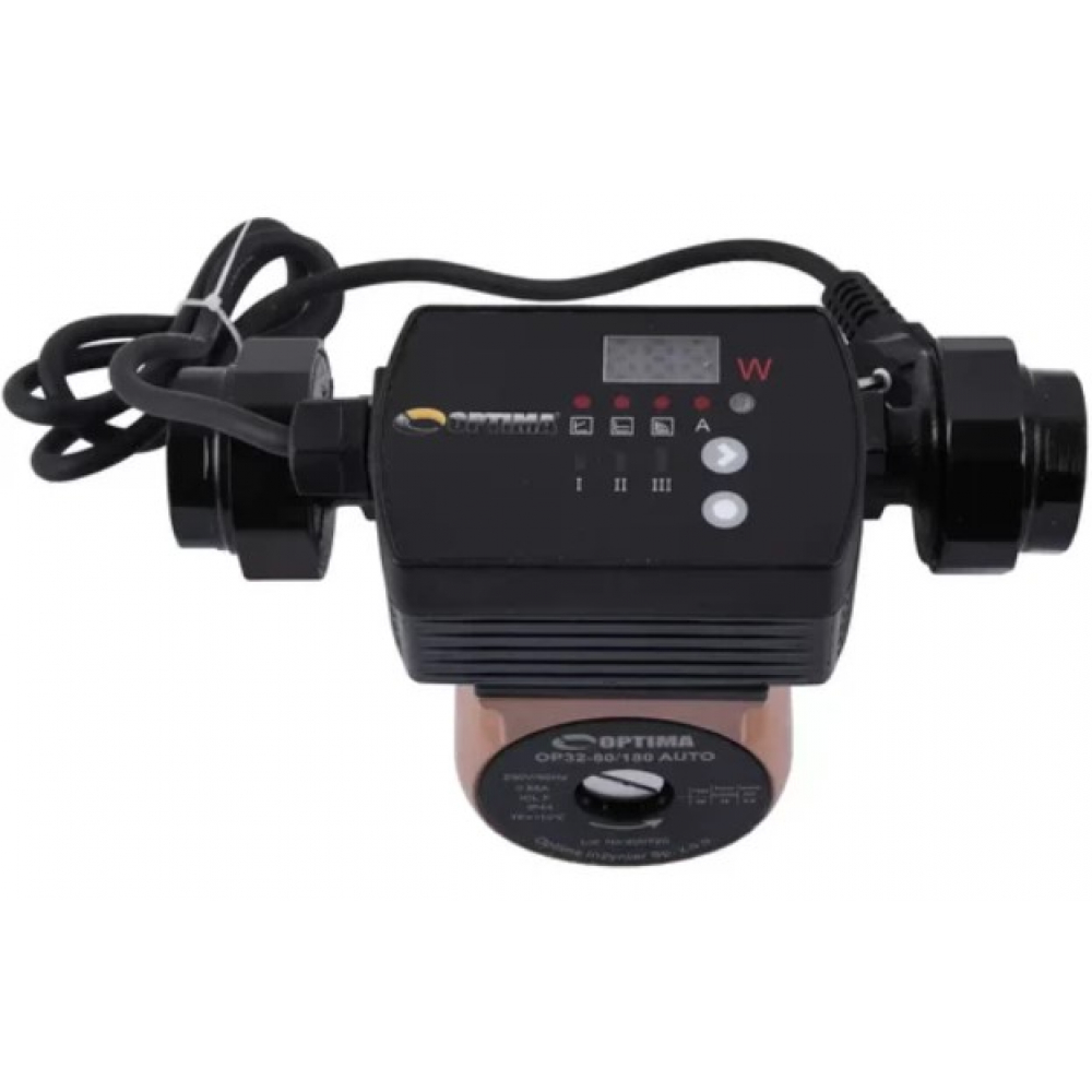 Циркуляційний насос Optima OP32-80AUTO 180 мм. (+гайки)