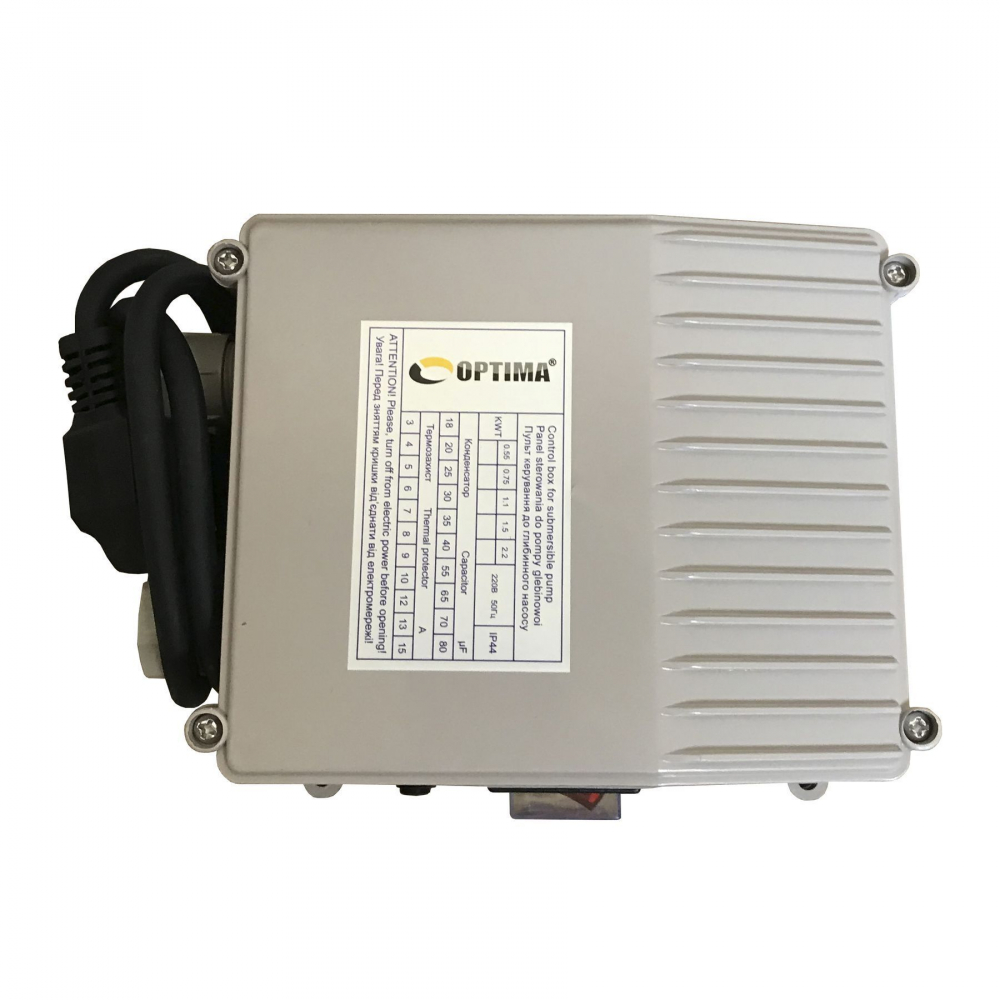 Скваженный насос Optima 2,5SDm1,5/25 0,37 кВт 67м (+ пульт +кабель 15м)