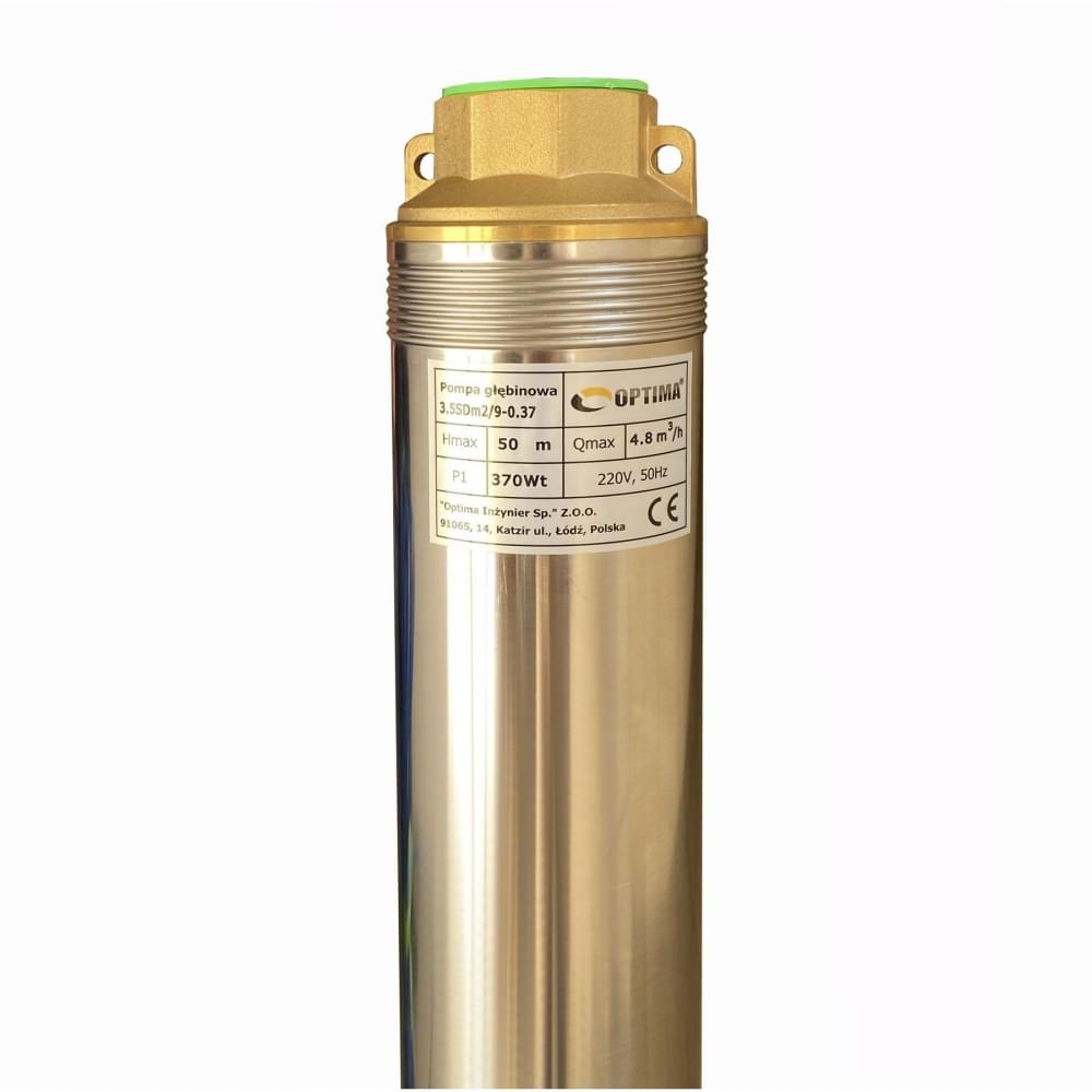 Скваженный насос Optima 3,5SDm2/9 0,37 кВт 50м (+пульт +кабель 15м)