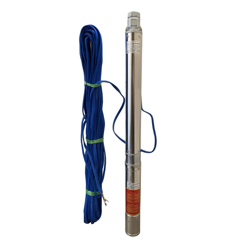 Скваженный насос Optima PM 3,5SDm3/16 0,75 кВт 100м (+60м кабель)