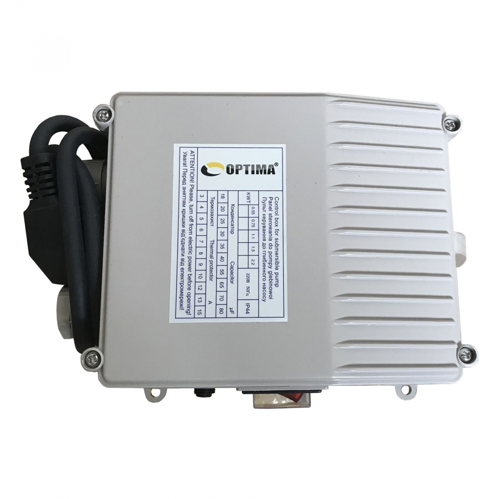 Скваженный насос Optima 4SDm6/20 2,2 кВт 126м (+пульт)