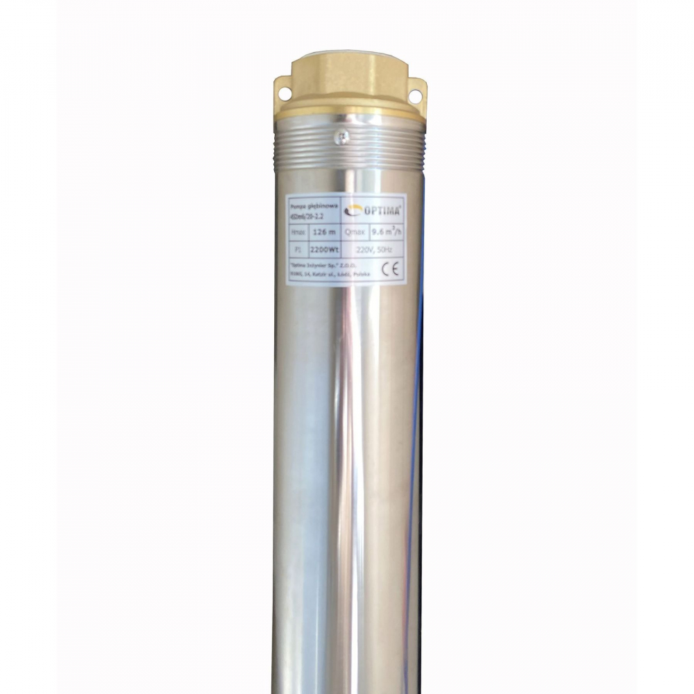 Скваженный насос Optima 4SDm6/20 2,2 кВт 126м (+пульт)