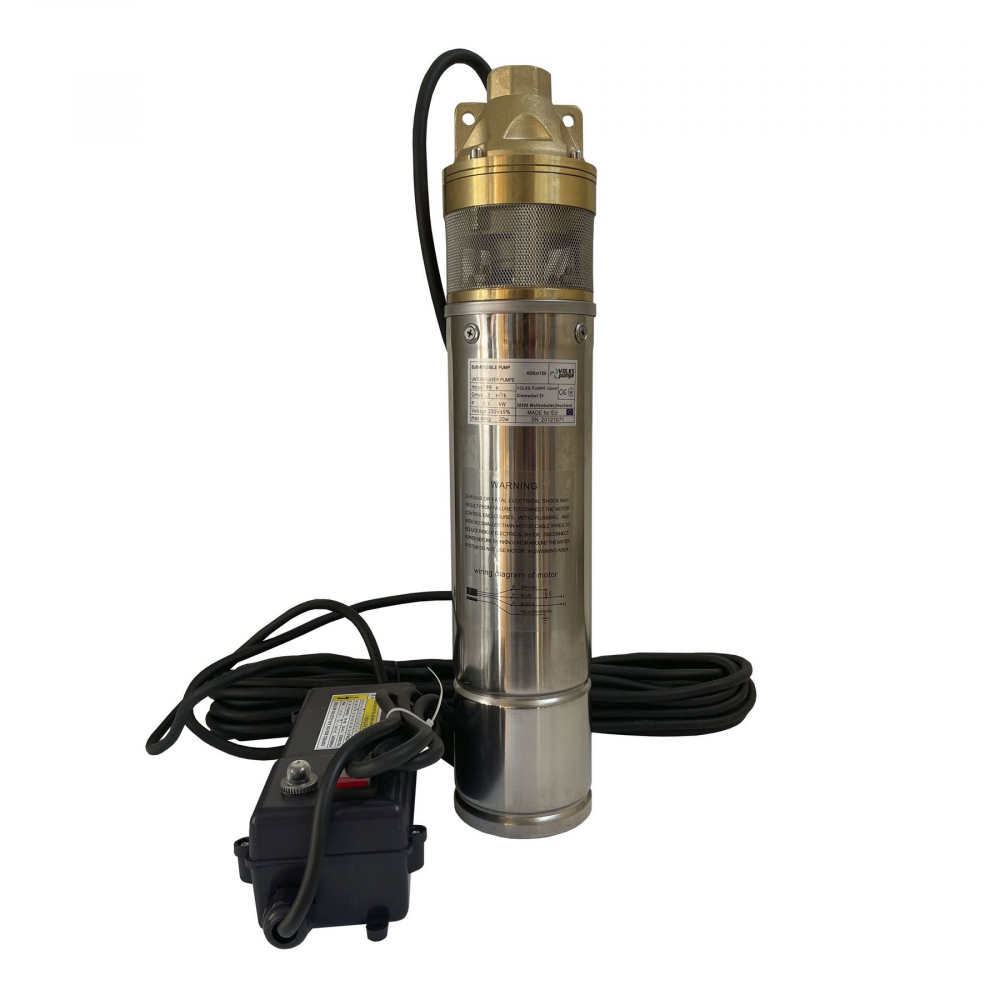 Скваженный насос VOLKS pumpe 4SKm150 1,1 кВт (+кабель 15м и пульт)