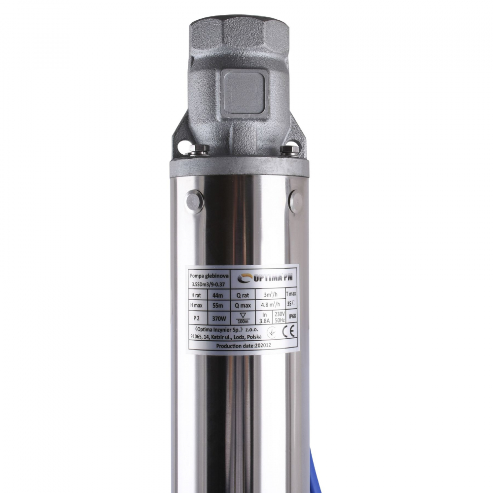 Скваженный насос Optima PM 3,5SDm3/ 9 0,37 кВт 55м (+35м кабель)