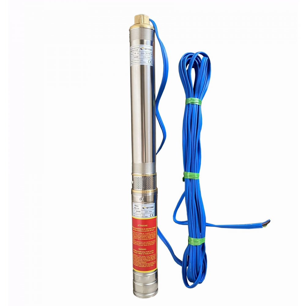 Скваженный насос Optima 3SDm1,8/11 0,25 кВт 45м (+ пульт +кабель 25м)