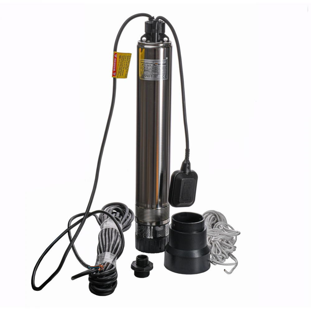 Скваженный насос Optima OP 5,1 - 56/7 F 0,8 кВт (с поплавком)