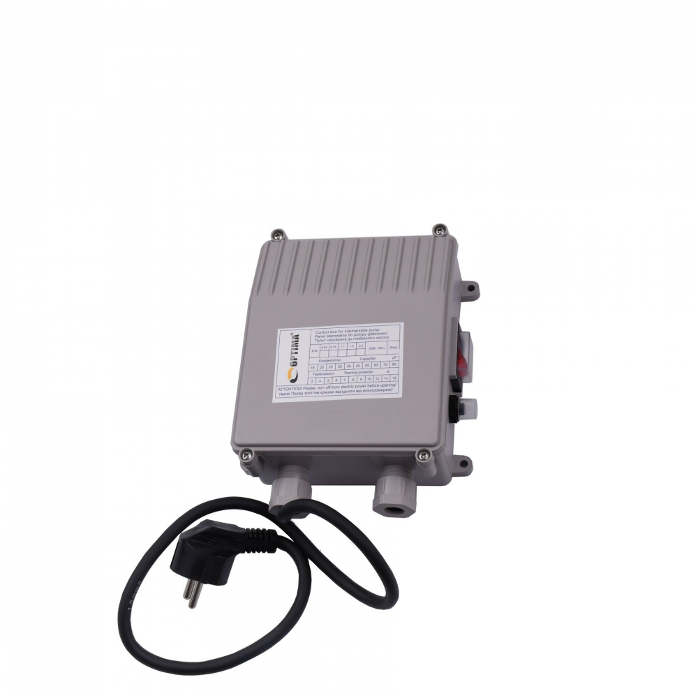 Свердловинний насос Optima 3,5SDm3/19 1,1 кВт 103м (кабель 1,5м)