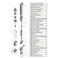 Скваженный насос Volks pumpe 3 QGD 1,5-90-0,55 кВт (3 дюйма +кабель 15м)