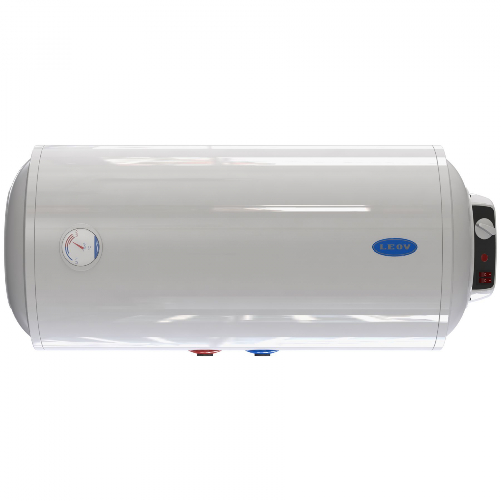 Бойлер накопичувальний електричний Leov LH Slim Dry 50 l горизонтальный