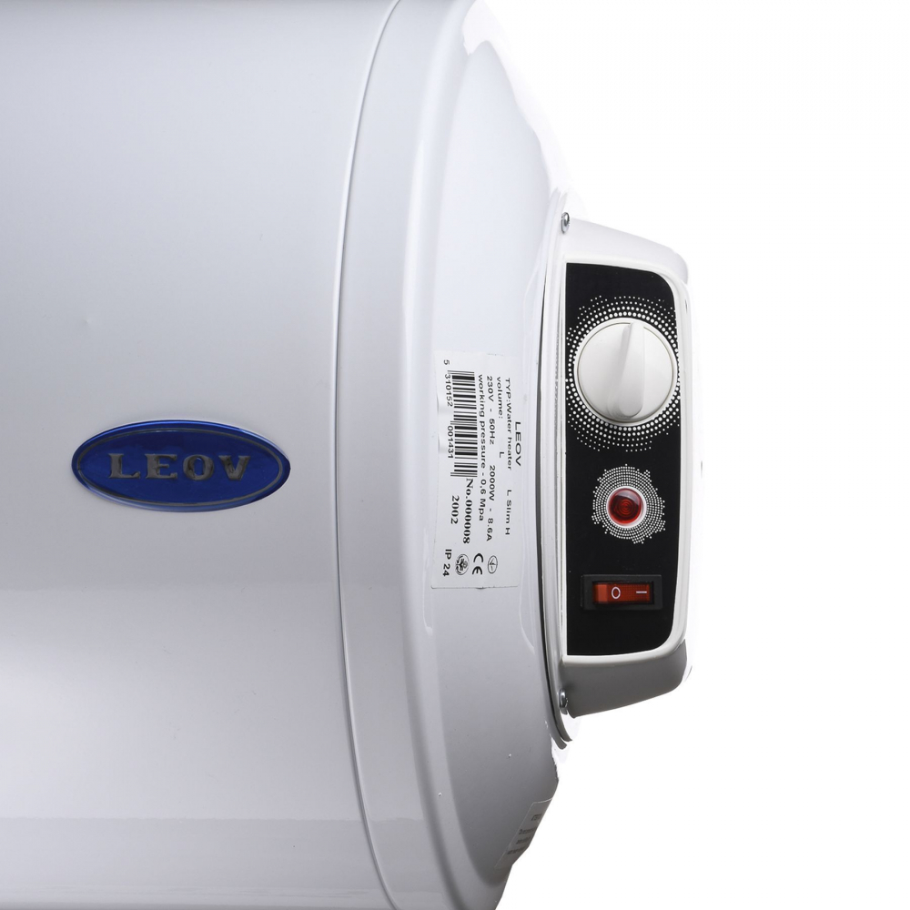 Бойлер накопичувальний електричний Leov LH 50 l горизонтальный