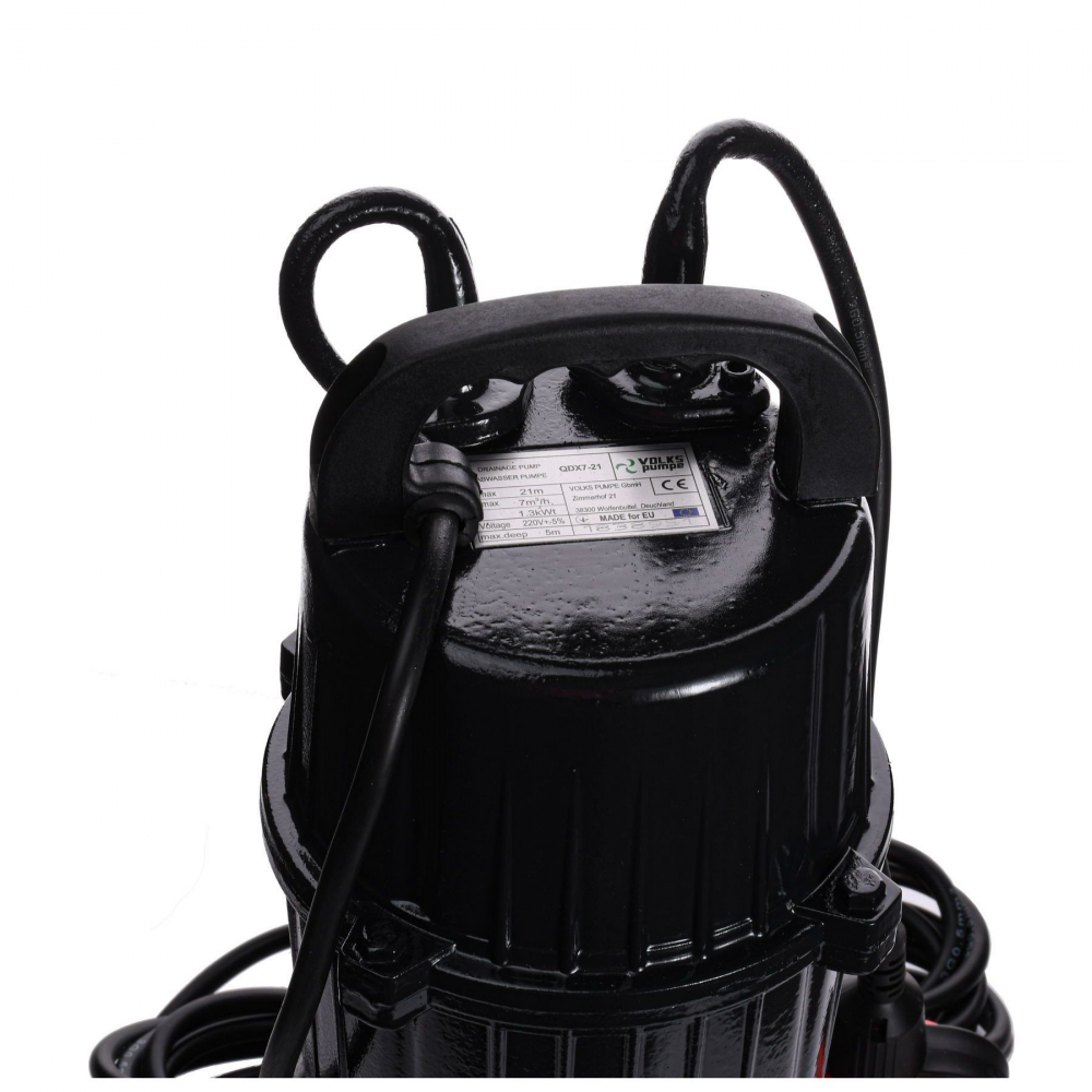 Дренажно-фекальный насос Volks pumpe QDX8-30 1,5 кВт