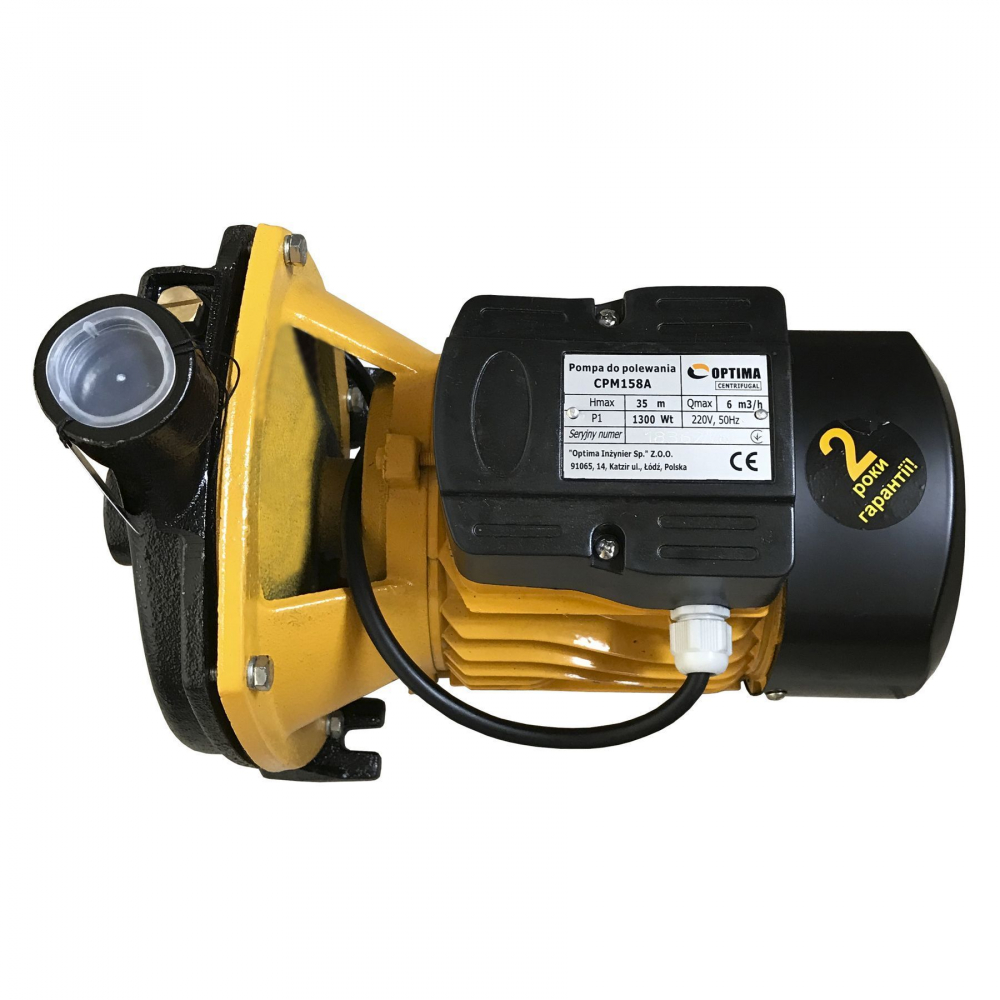 Поверхностный насос самовсасывающий Optima CPm 158A 1,3 кВт