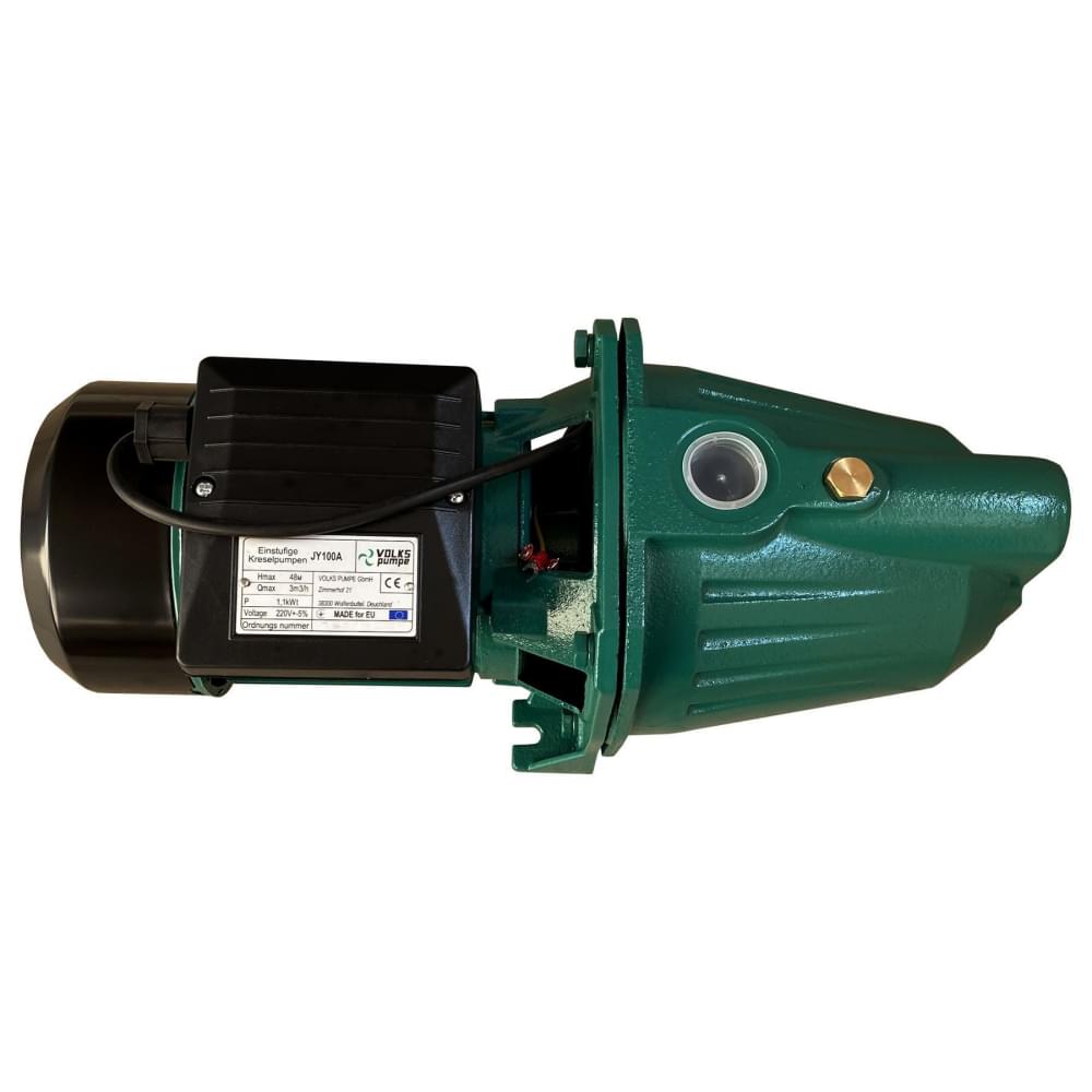Поверхневий насос відцентрований Volks pumpe JY100A 1,1 кВт (чавун довгий)