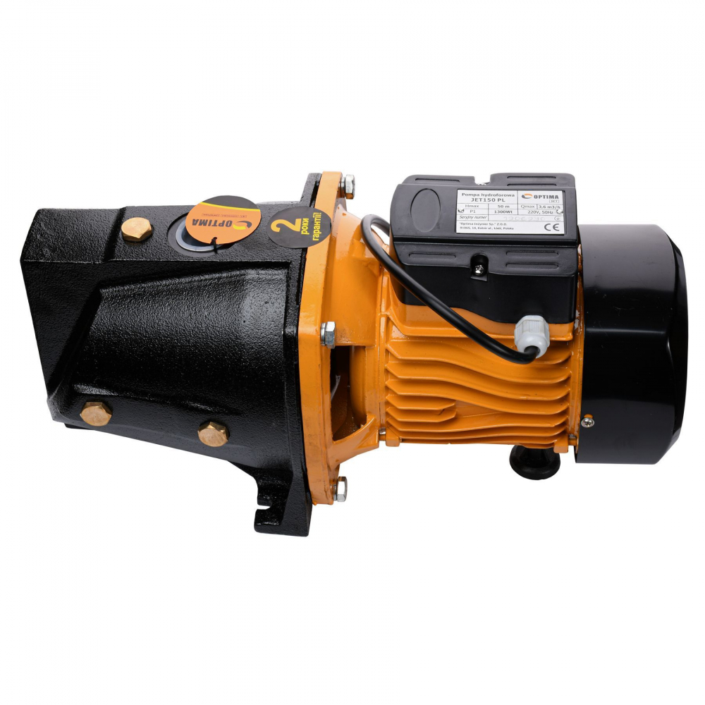 Поверхностный насос центробежный Optima JET 150-PL 1,3 кВт (чугун длинный)
