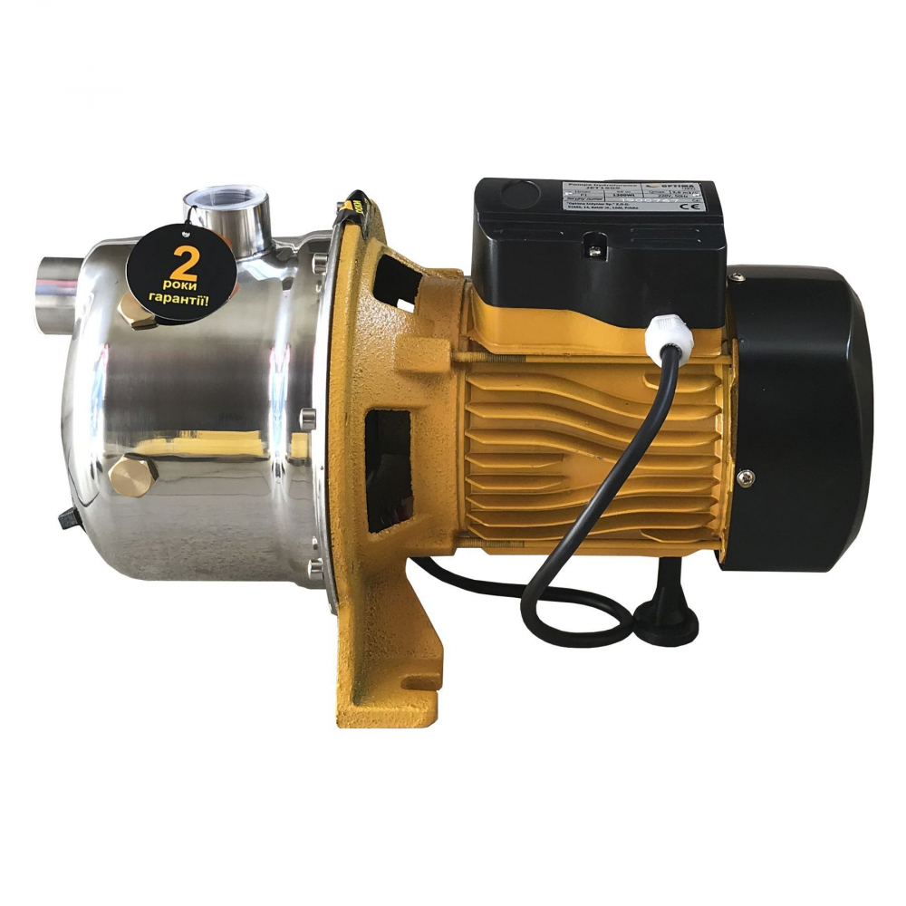 Поверхностный насос центробежный Optima JET 150S 1,3 кВт (нержавейка)