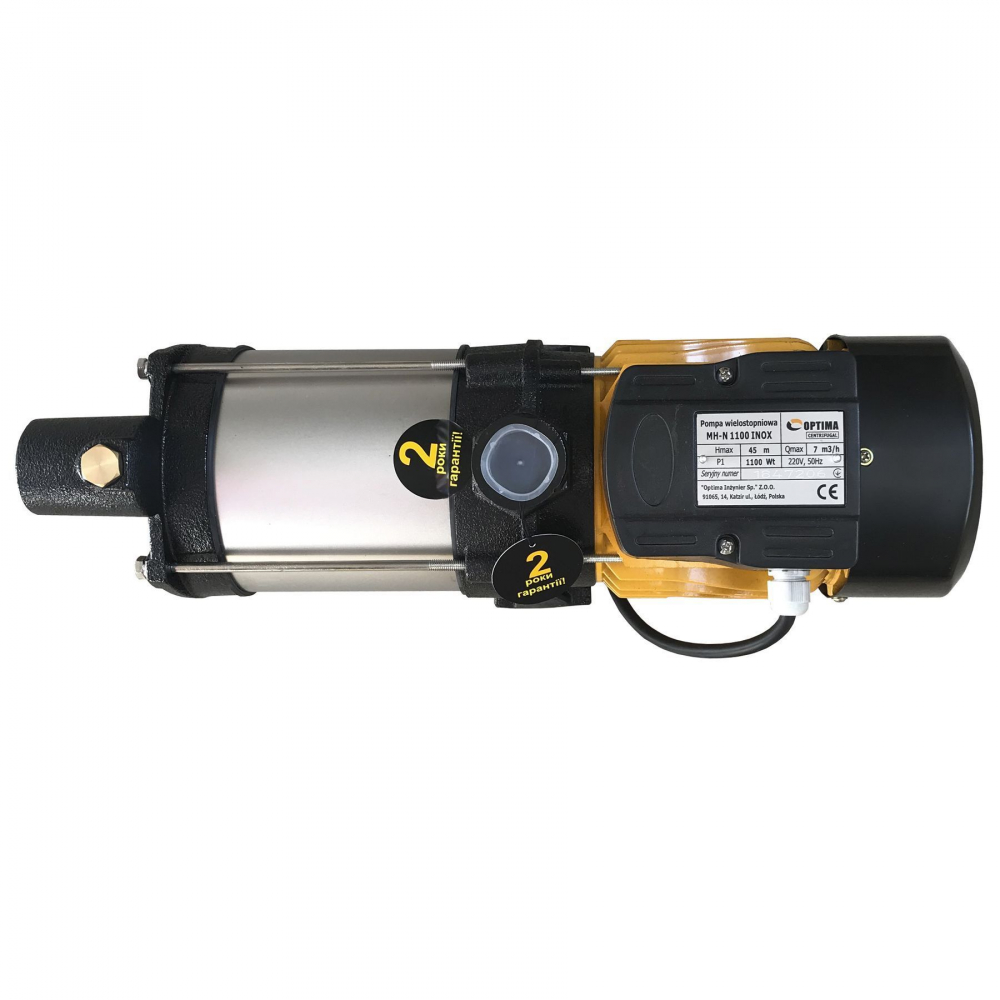 Поверхностный насос центробежный Optima MH-N 1100INOX 1,1 кВт
